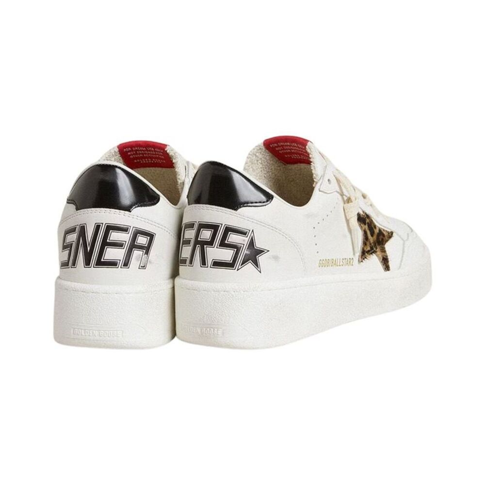 Golden Goose Ball Star Leather Sneaker, White - Picture 2 of 3
